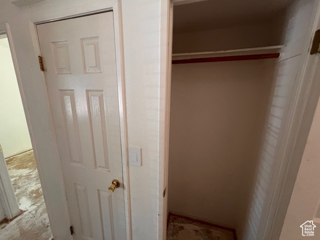 View of closet
