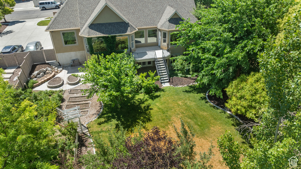 View of subject property