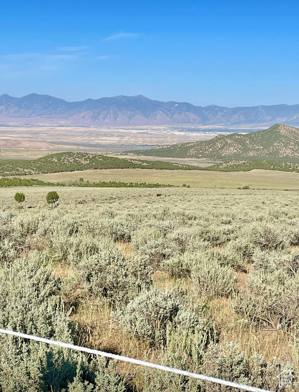 View of mountain backdrop