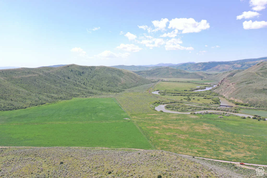 View of mountain backdrop