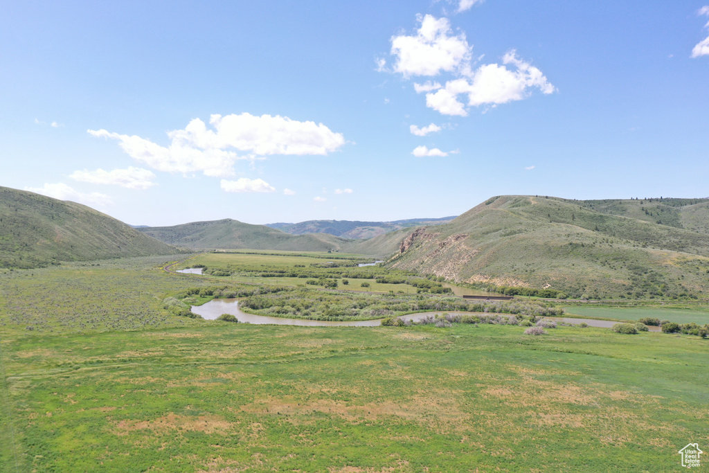 View of mountain backdrop