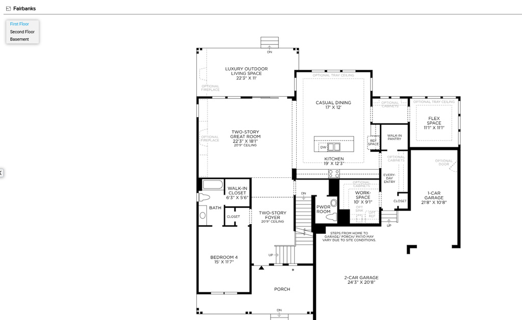 View of property floor plan