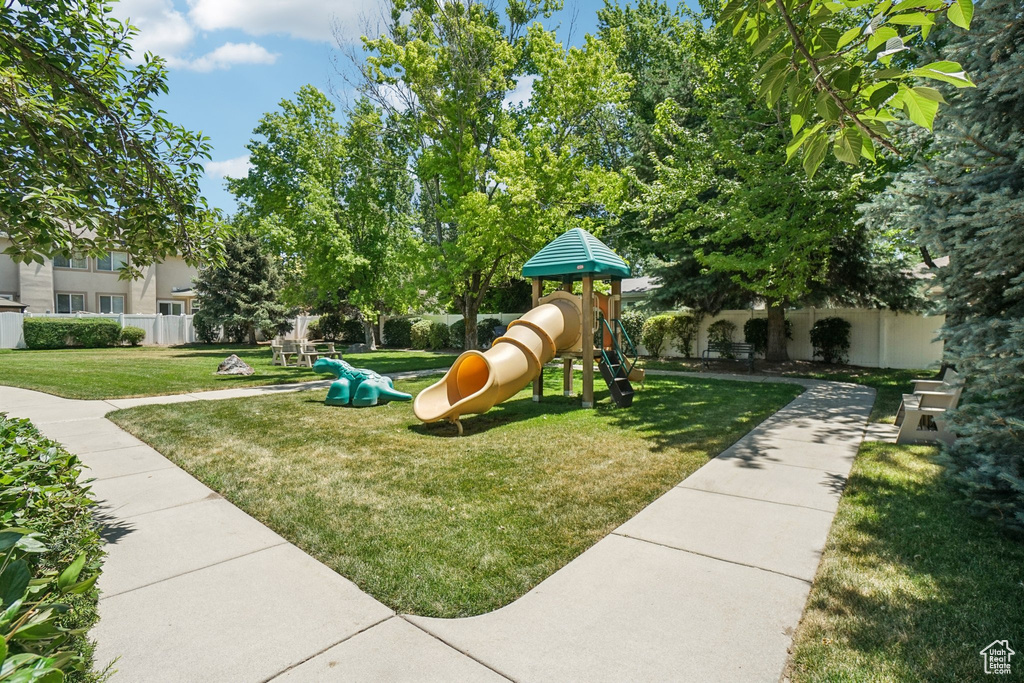 View of community play area