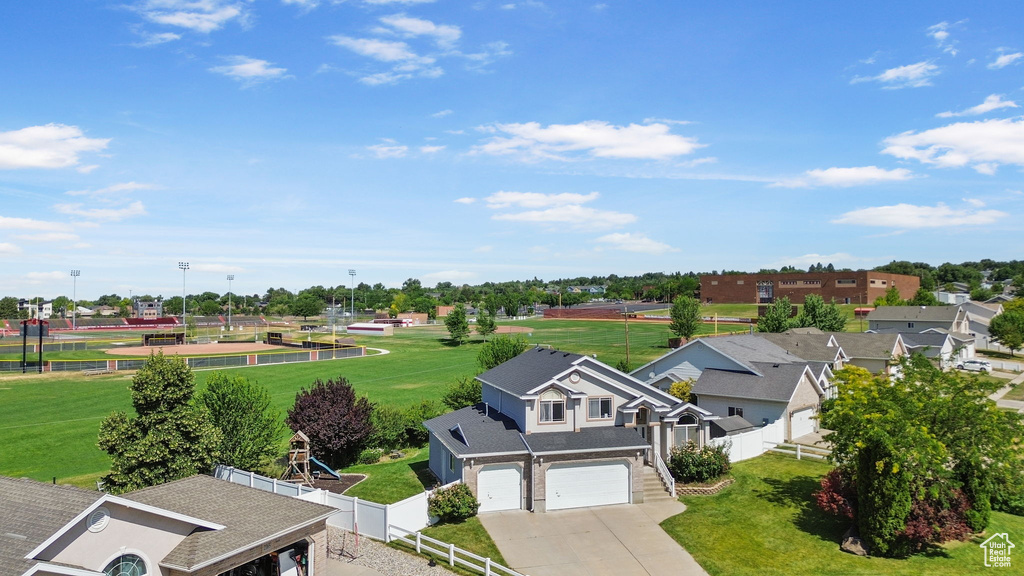 Drone / aerial view