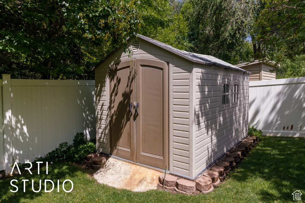 View of shed