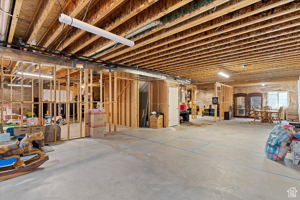 View of basement