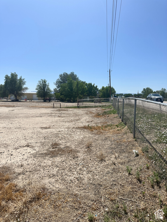 View of yard featuring a rural view