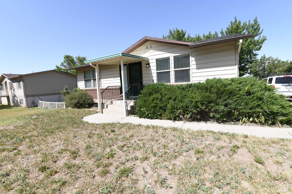 View of ranch-style home