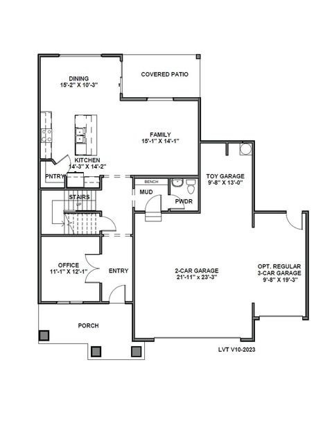 View of home floor plan