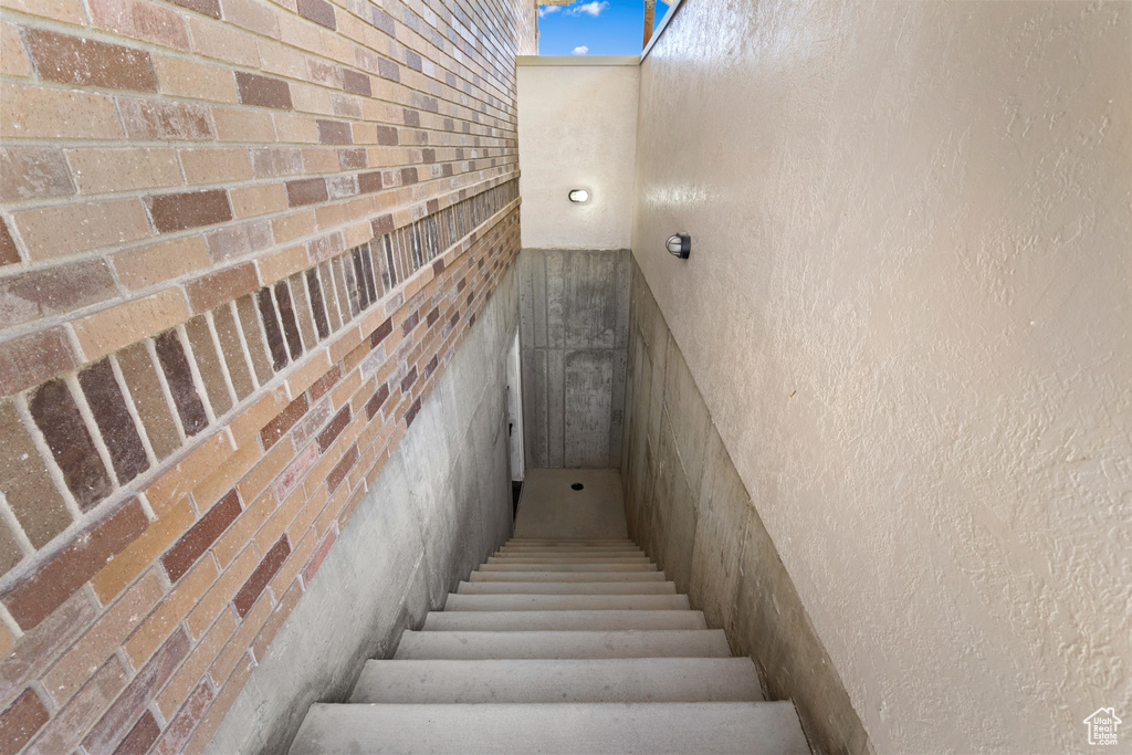 View of staircase