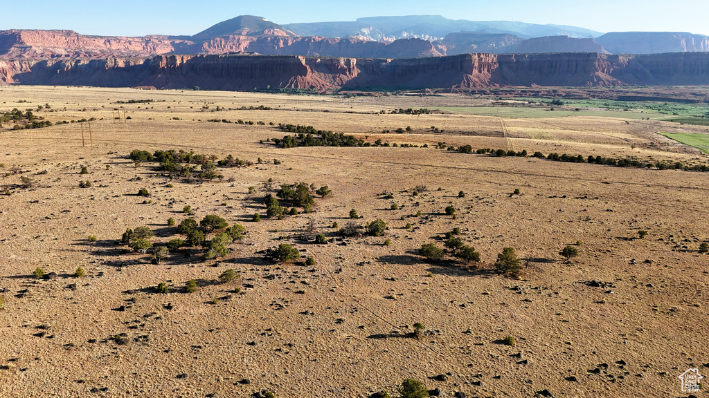 View of mountain backdrop
