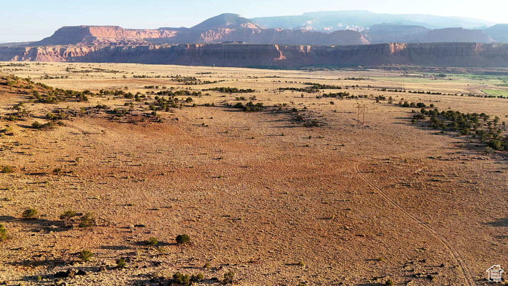 View of mountain background