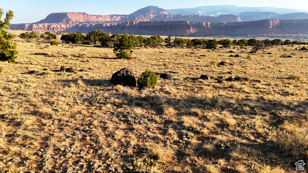 View of mountain backdrop