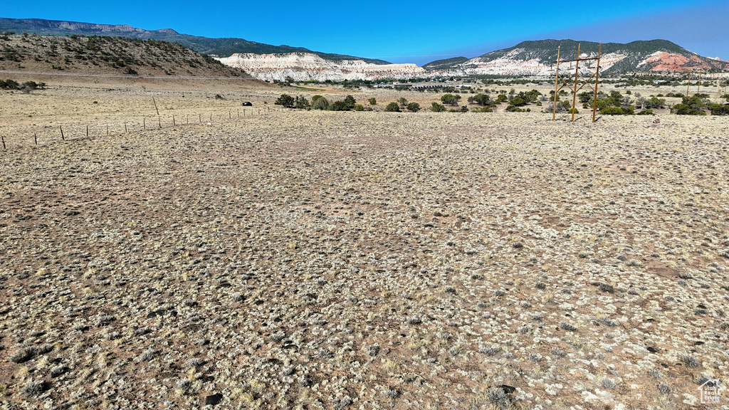 View of mountain background
