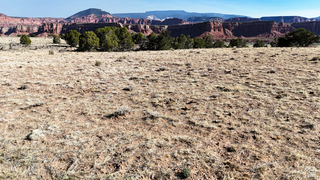 View of mountain backdrop