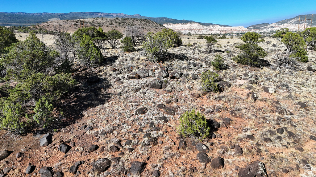 View of mountain backdrop