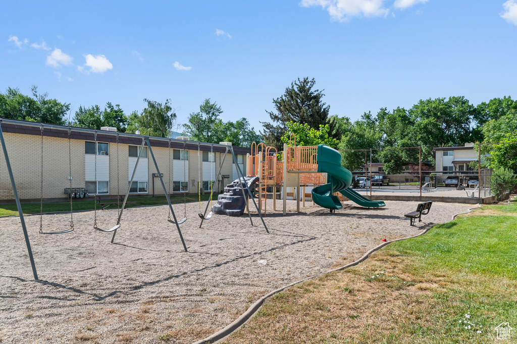 View of community play area