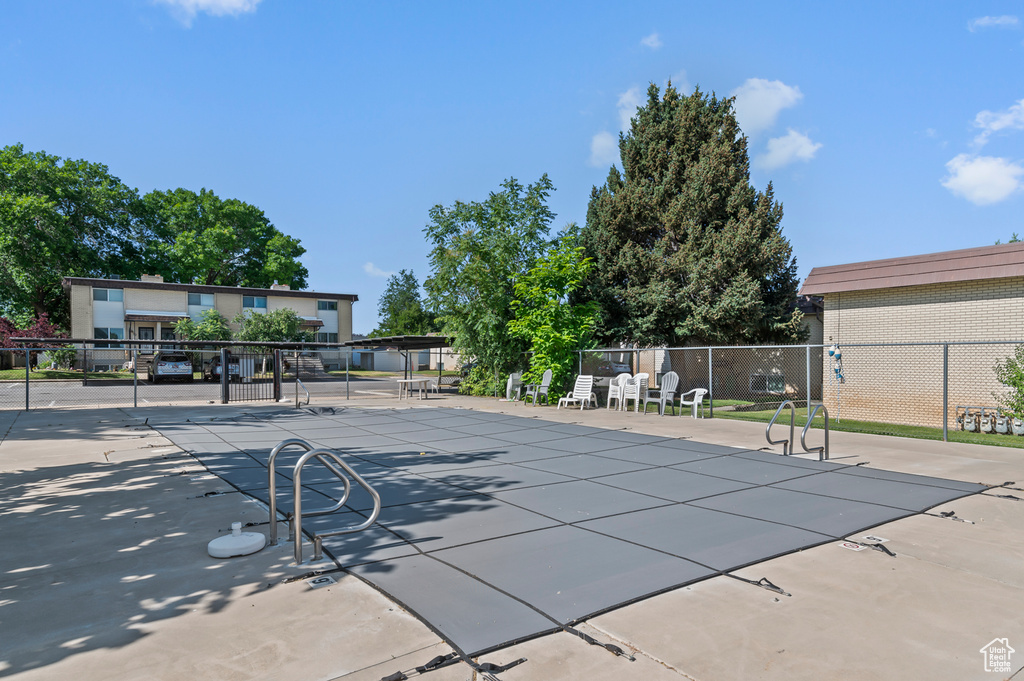 View of pool