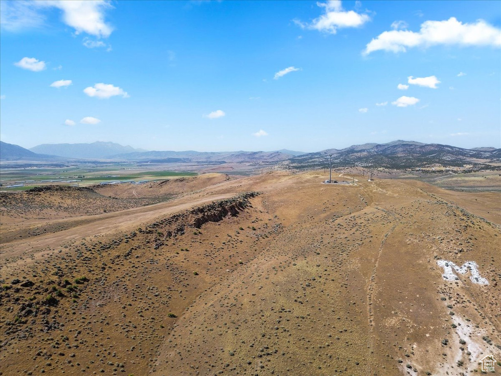 View of mountain background