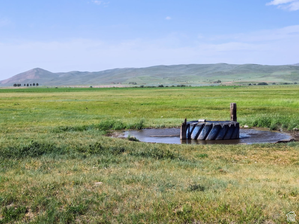 Mountain view featuring rural landscape
