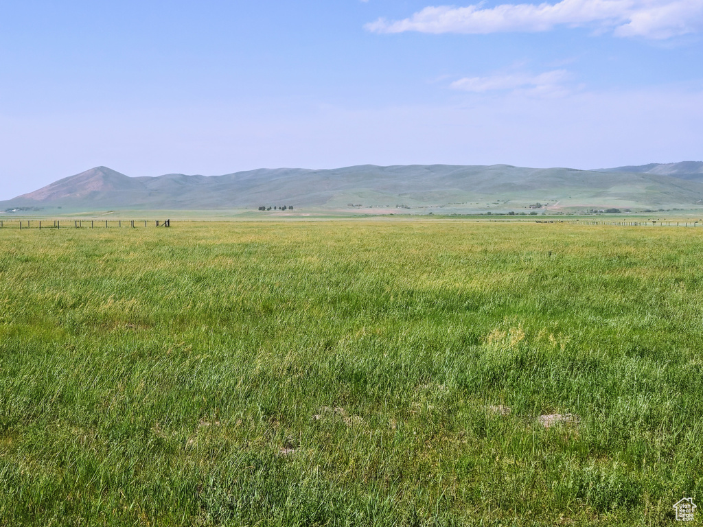 Mountain view featuring rural landscape