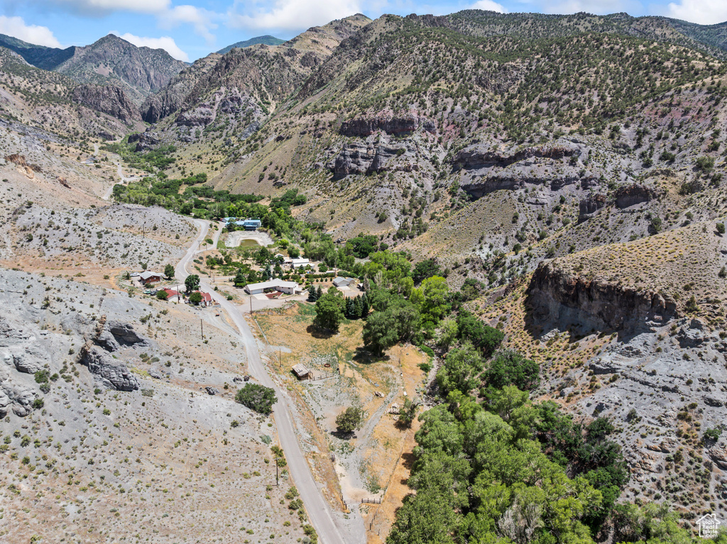 View of mountain backdrop