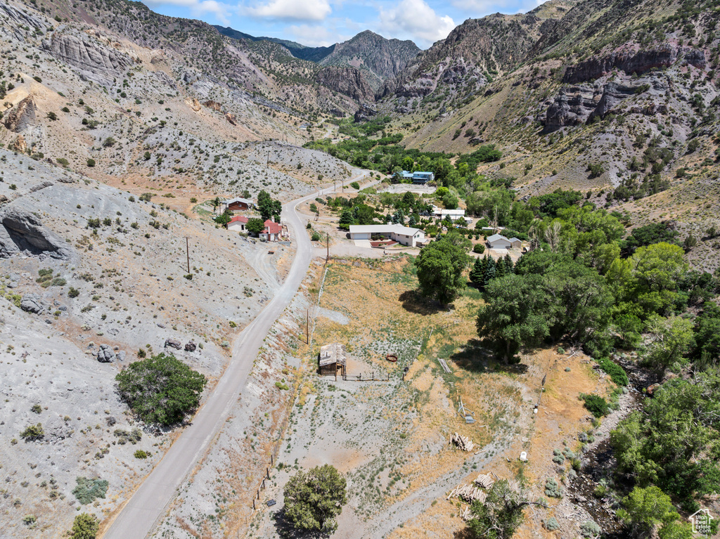 Mountain view featuring a desert landscape and rural landscape