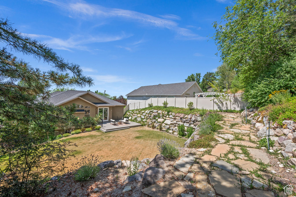 View of yard