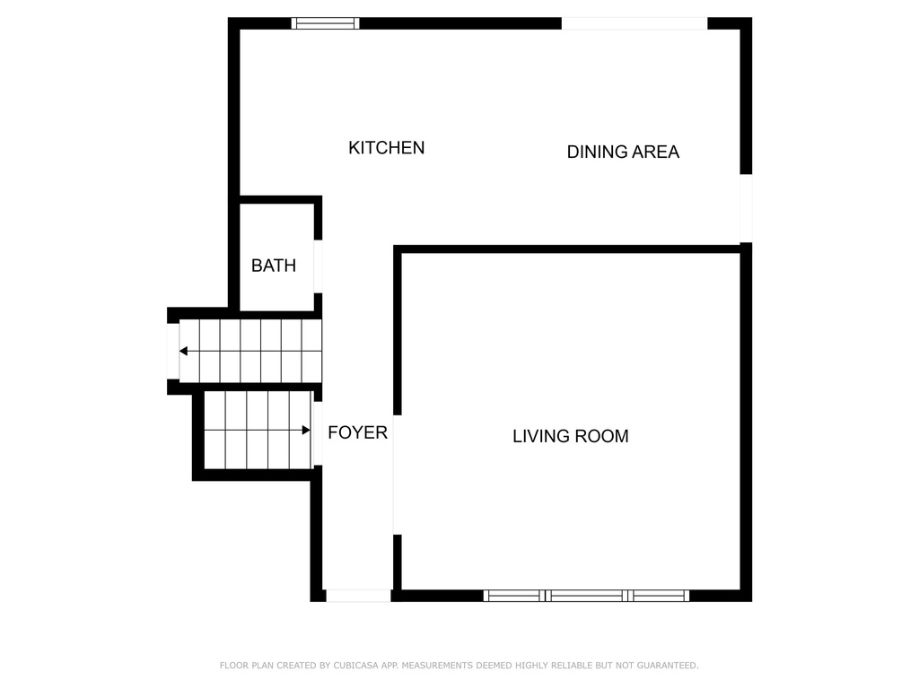 View of floor plan / room layout