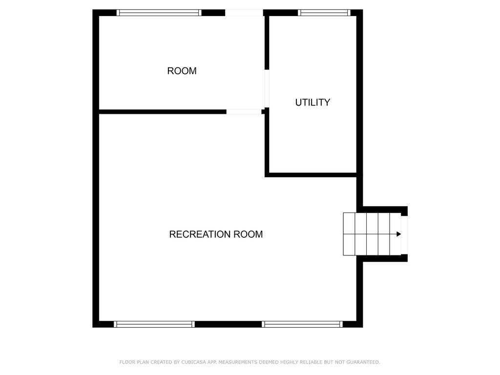 View of room layout