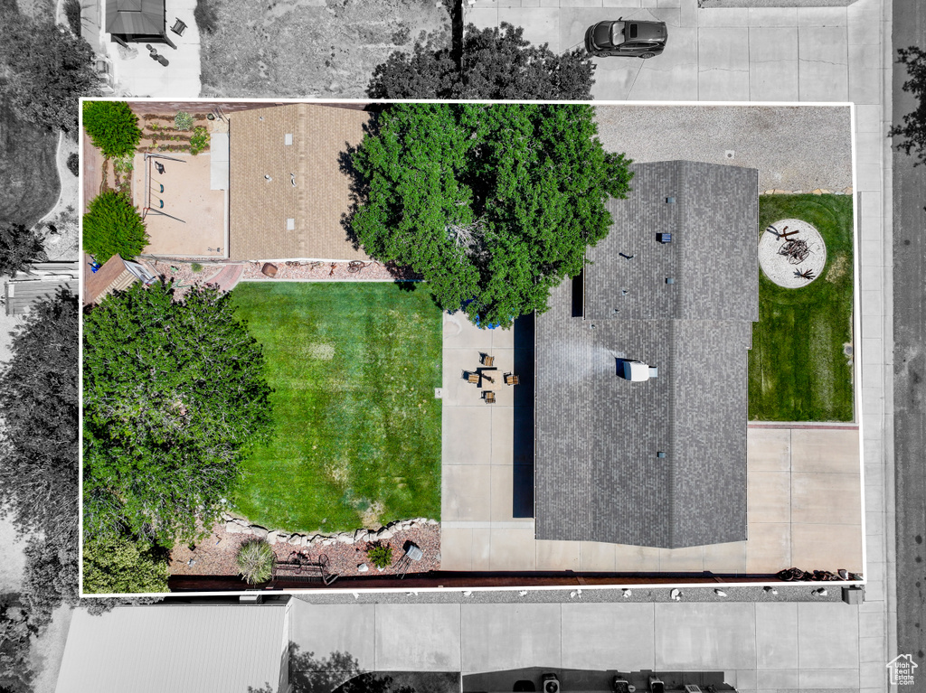 View of property location featuring property parcel outlined