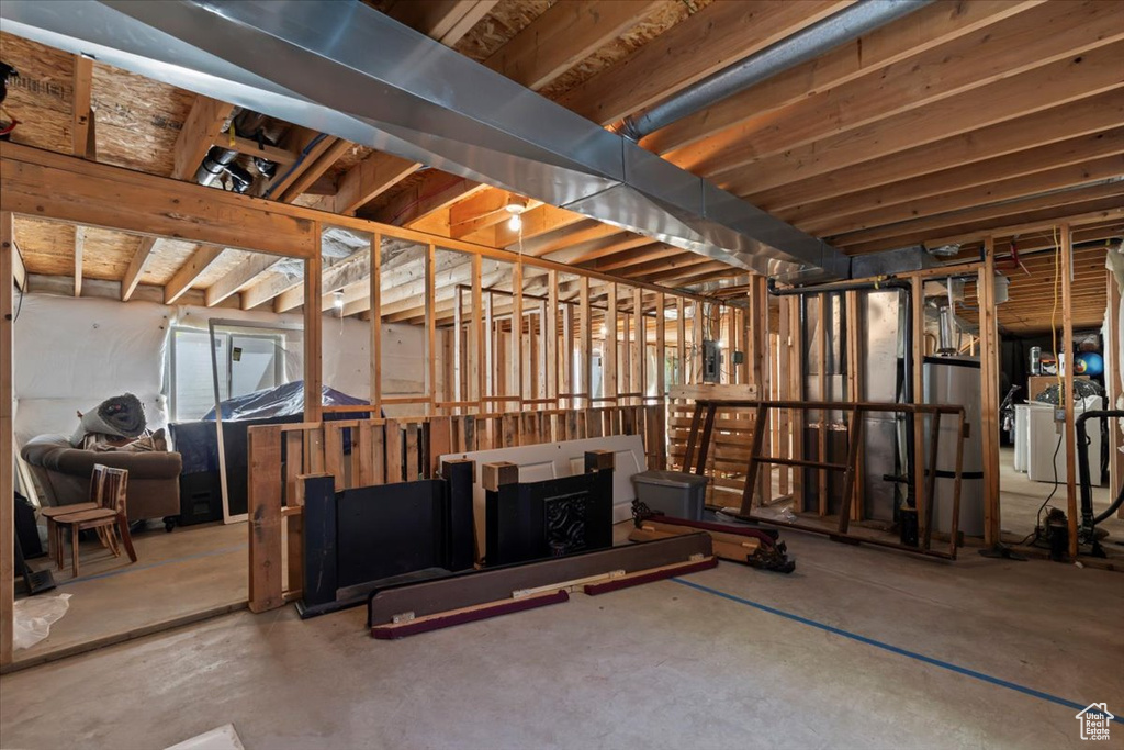 View of basement