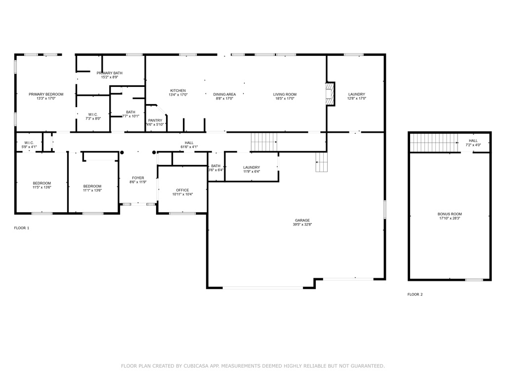 View of room layout