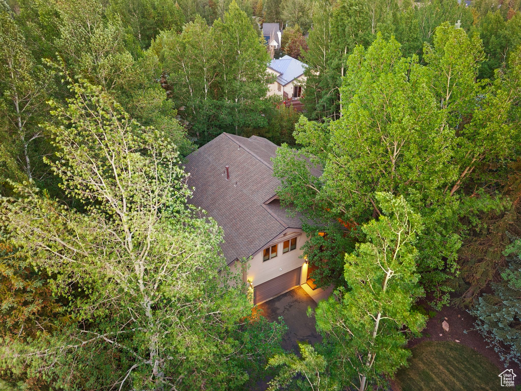 Aerial view of property and surrounding area
