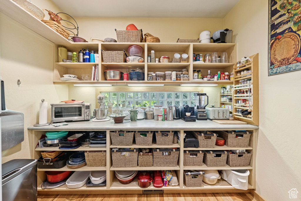 View of storage area