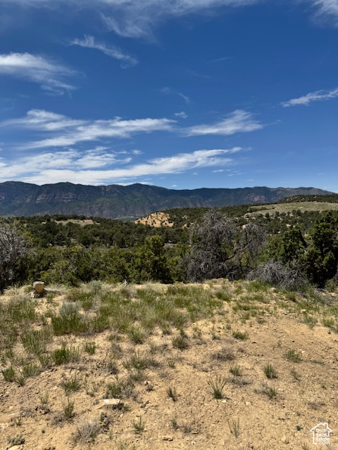 View of mountain backdrop