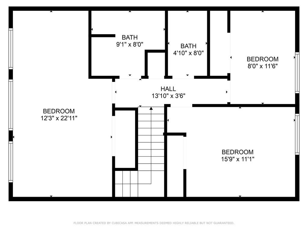 View of home floor plan