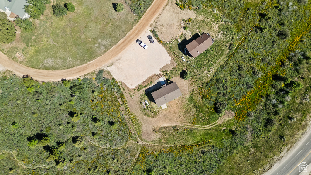 Aerial view of property's location