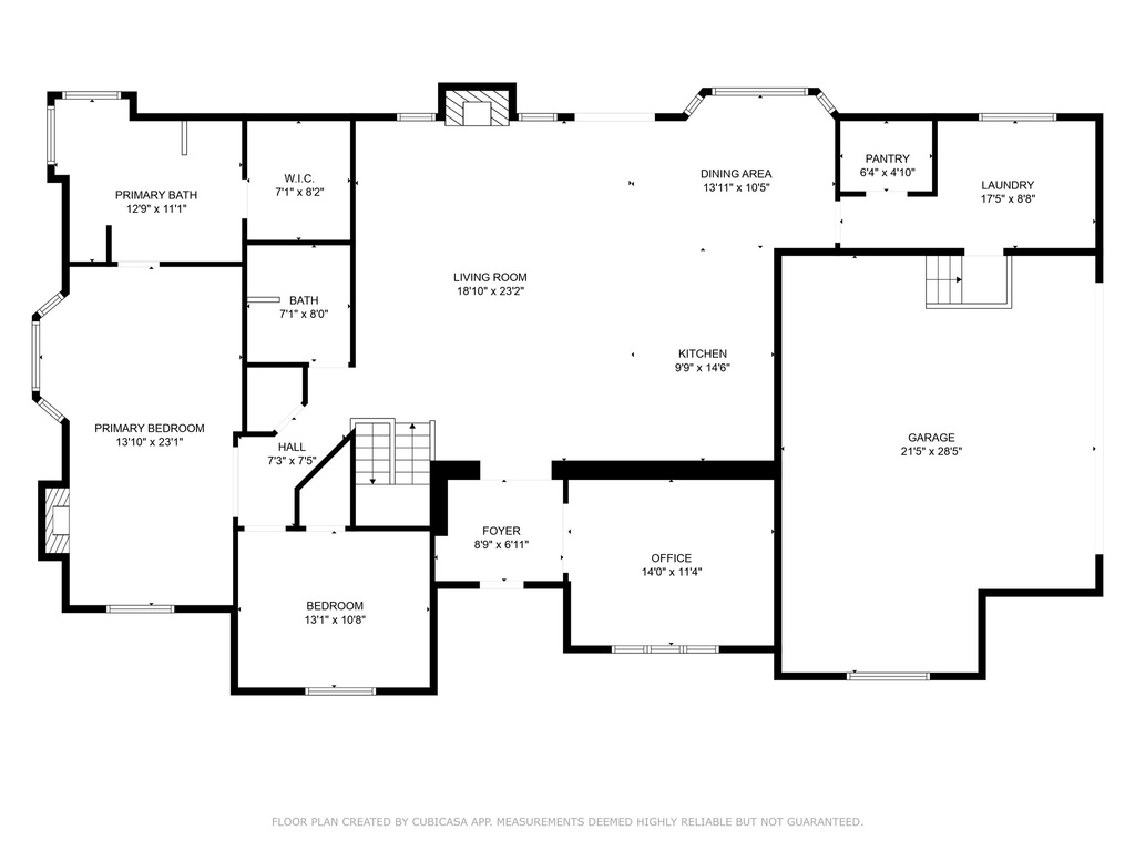 View of home floor plan