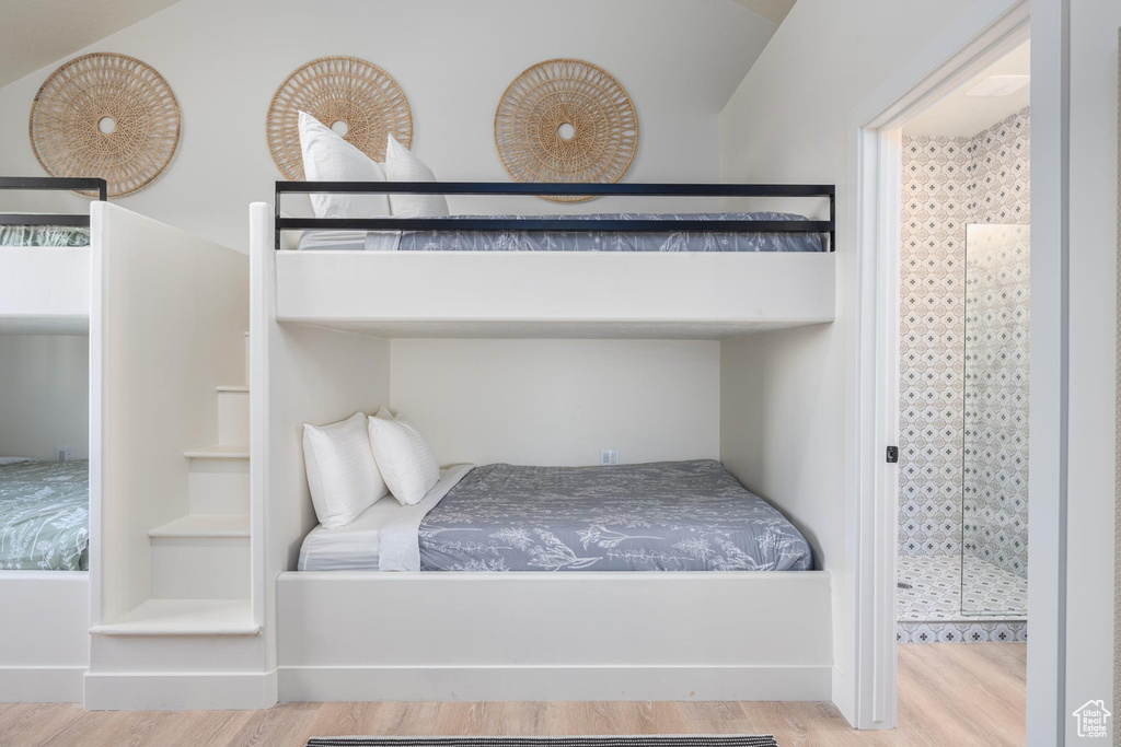 Bedroom featuring wood finished floors