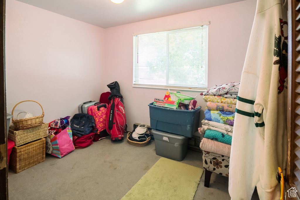 View of storage area