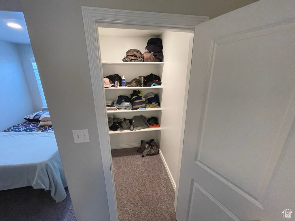 View of closet