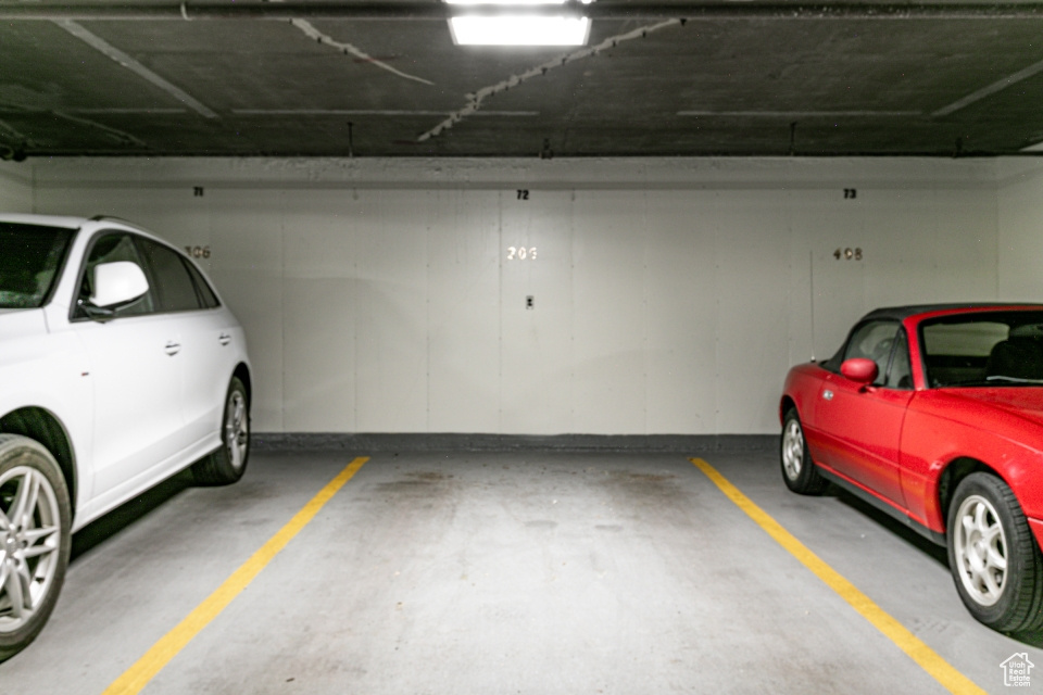 View of parking deck