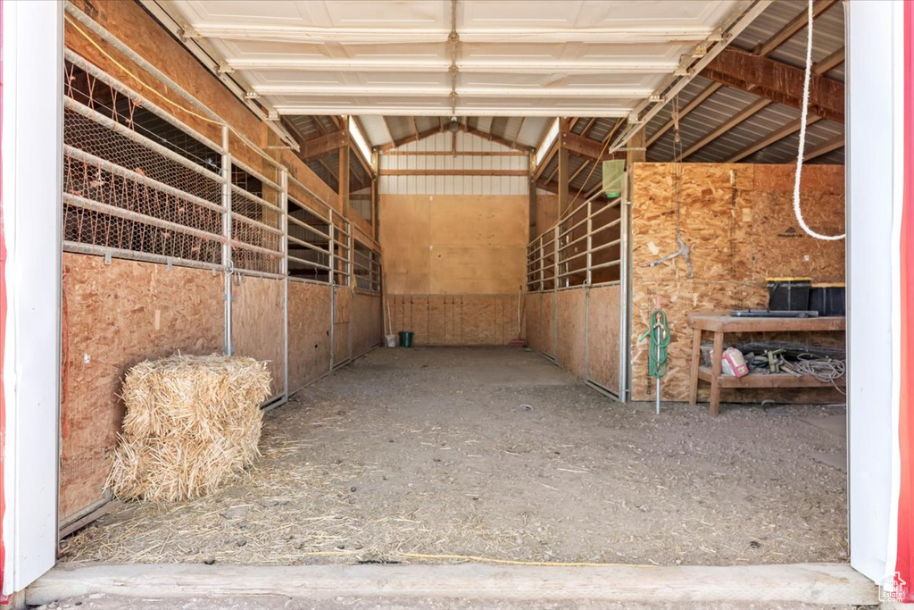 View of stable