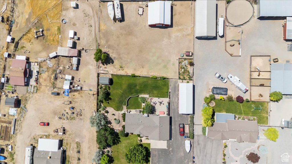 Aerial view of property's location