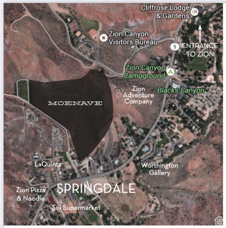 Map of property location
