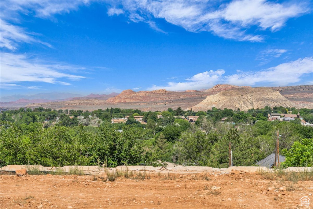 View of mountain backdrop