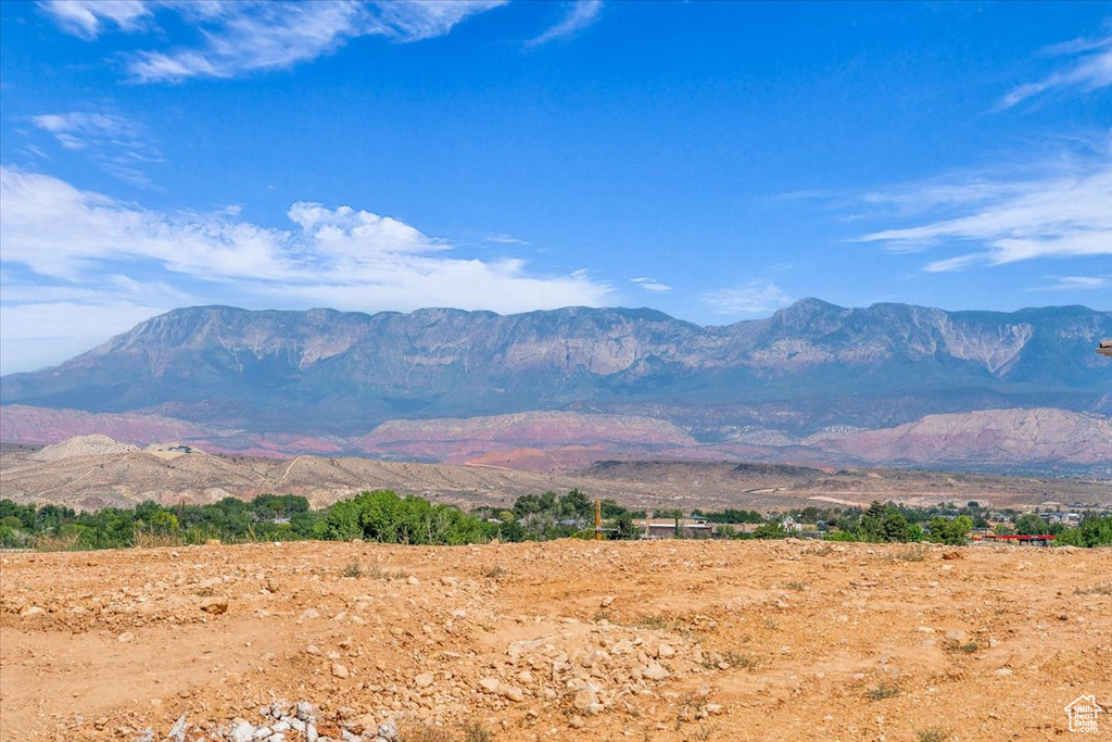 View of mountain backdrop