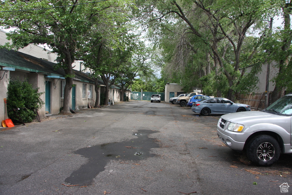 View of asphalt road