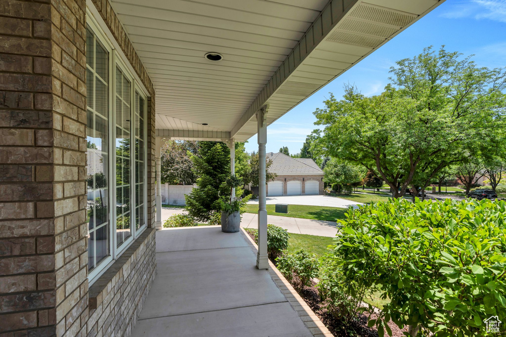 View of porch